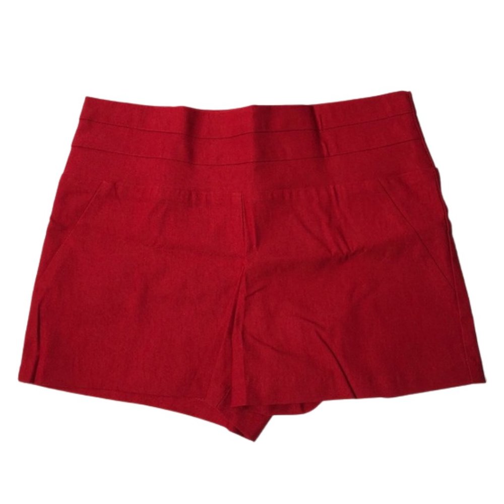 Body Central Red Stretch Short Shorts NWOT